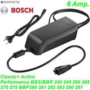 Bosch Ladegert 6 Amp. BCS250 400-625 Wh Classic Active/Performance mit Netzkabel Ersatzteile Balsthal