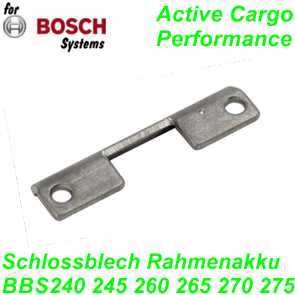 Bosch Schlossblech fr Rahmenakku BBS240 245 260 265 270 275 Ersatzteile Balsthal