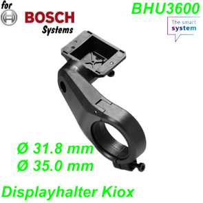 Bosch Displayhalter Kiox BHU2600  31.8 35.0 mm schwarz Ersatzteile Balsthal