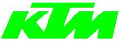 Logo KTM Schaltauge Ausfallende