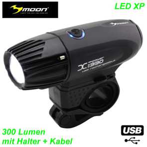 Moon LED Scheinwerfer 330 Lumen Elekro E- bike Mountainbike Fahrrad Velo Ersatzteile Shop Jeker Balsthal Schweiz