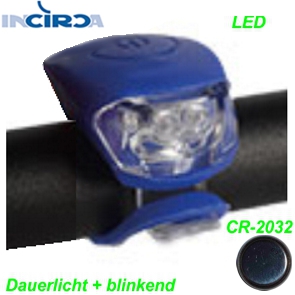 Smart Scheinwerfer blau Gummihalter Elekro E- bike Mountainbike Fahrrad Velo Ersatzteile Shop Jeker Balsthal Schweiz