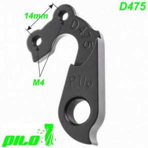 KTM Ausfallenden Schaltaugen Wechselhalter CNC Pilo D475 44.3342 (765) Ersatzteil Shop Fahrrad E-Bike Mountainbike Velo