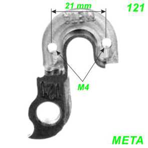 Canyon Ausfallenden Schaltaugen Wechselhalter CNC Meta 121 44.4581 (1181) kaufen Ersatzteile Shop