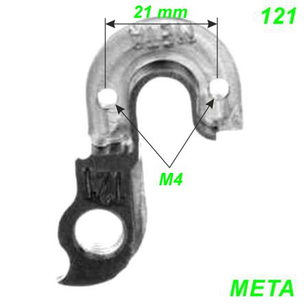 Canyon Ausfallenden Schaltaugen Wechselhalter CNC Meta 121 44.4581 (1181) kaufen Ersatzteile Shop