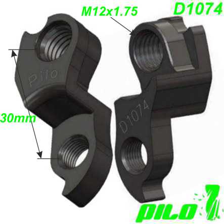 Ausfallende Schaltauge CNC Pilo D1074 GT Bicycles Ersatzteile Balsthal