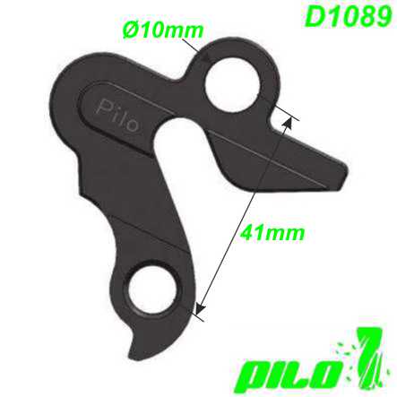 Ausfallende Schaltauge CNC Pilo D1089 Focus Kalkhoff Raleigh Univega Ersatzteile Balsthal