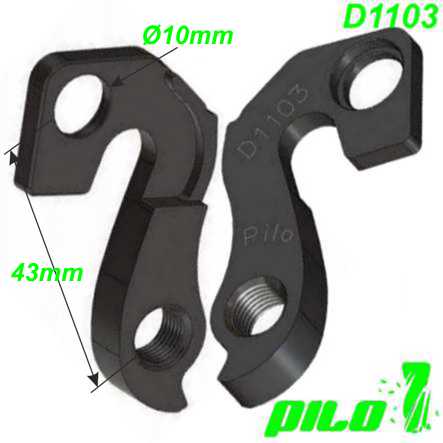 Ausfallende Schaltauge CNC Pilo D1103 GT Bicycles Ersatzteile Balsthal