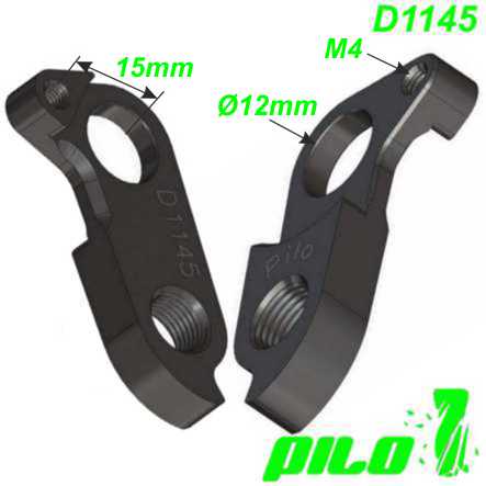 Ausfallende Schaltauge CNC Pilo D1145 Eddy Merckx KTM Ersatzteile Balsthal
