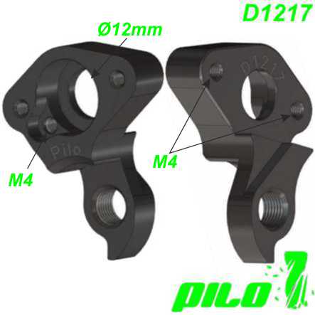 Ausfallende Schaltauge CNC Pilo D1217 Conor Kellys WRC Ersatzteile Balsthal