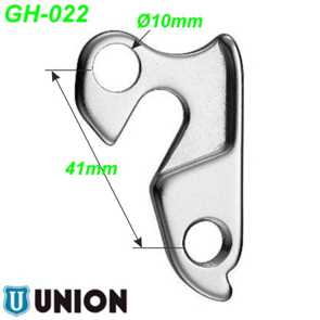 GT Ausfallenden Schaltaugen Wechselhalter Union Marwi GH-022 44.1654 (237) kaufen Ersatzteile Shop