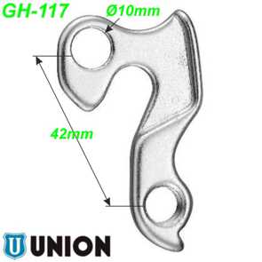 GT Ausfallenden Schaltaugen Wechselhalter Union Marwi GH-117 44.1718 (301) kaufen Ersatzteile Shop