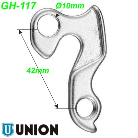 Ausfallenden Schaltaugen Wechselhalter Union Marwi GH-117 44.1718 (301) kaufen Ersatzteile Shop