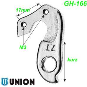 Ausfallenden Schaltaugen Wechselhalter Union Marwi GH-166 44.2622 (389) kaufen Ersatzteile Shop