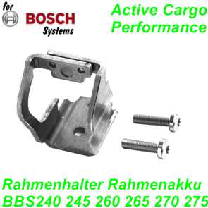 Bosch Befestigungssatz für Halter Rahmenakku Active/Performance BBS240 245 260 265 270 275 Ersatzteile Balsthal