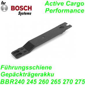 Bosch Batterie-Führungsschiene Gepäckträgerbatterie BBR240 245 260 265 270 275 Ersatzteile Balsthal