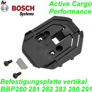 Bosch Befestigungsplatte Kit vertikal BBP280 281 282 283 290 291 Power Tube Ersatzteile Balsthal