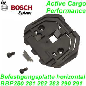 Bosch Befestigungsplatte Kit horizontal BBP280 281 282 283 290 291 Power Tube Ersatzteile Balsthal