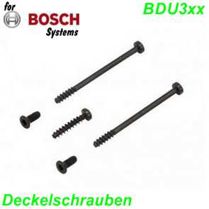 Bosch Befestigungsschraube Deckel BDU310 350 365P 2xM4x53.5 2xM4x10 1xTorx T20 Ersatzteile Balsthal
