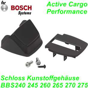 Bosch Kit Kunstoffgehäuse Schloss für Rahmenakku Active/Performance BBS2xx Ersatzteile Balsthal
