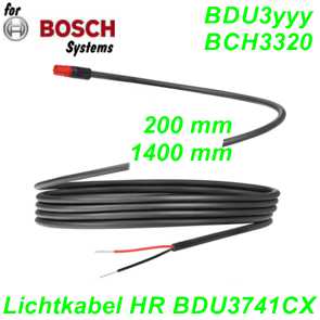 Bosch Lichtkabel Rücklicht 200 1400 mm BCH3330 BDU3741 CX Shop kaufen Schweiz
