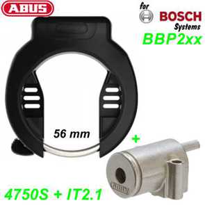 Abus Schloss Rahmenakku 4750S/IT2.1 56 mm Set BBP2xx Ersatzteile Balsthal