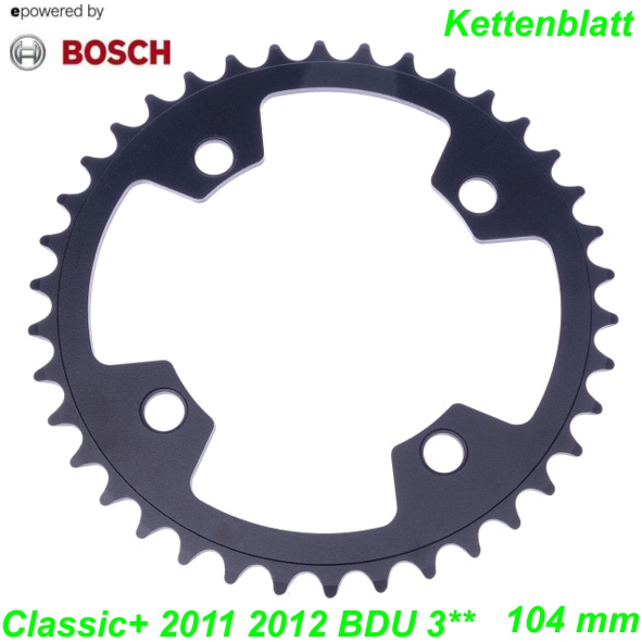 E-Bike Bosch Kettenblatt Classic 2011/2012 BDU3xx Shop kaufen bestellen Schweiz