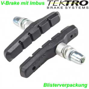 Tektro Bremsschuh MTB V Brake Inbus per Paar MTB Mountain Bike Fahrrad Velo Ersatzteile Shop Balsthal