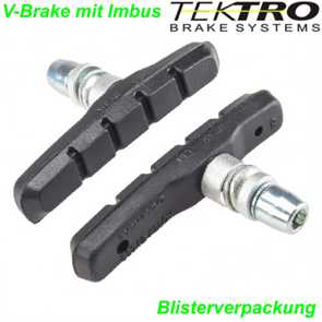 Tektro Bremsschuh MTB V Brake Inbus per Paar MTB Mountain Bike Fahrrad Velo Shop kaufen Schweiz