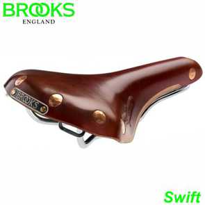 BROOKS Sattel Herren Swift Antikbraun Gestell chrom  B360AB.1 E-Bike Fahrrad Velo Ersatzteile Shop