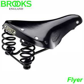 BROOKS Sattel Herren Flyer schwarz Gestell schwarz B396B E-Bike Fahrrad Velo Ersatzteile Shop