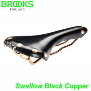 BROOKS Sattel unisex Swallow Black Copper Gestell Kupfer E-Bike Fahrrad Velo Ersatzteile Shop