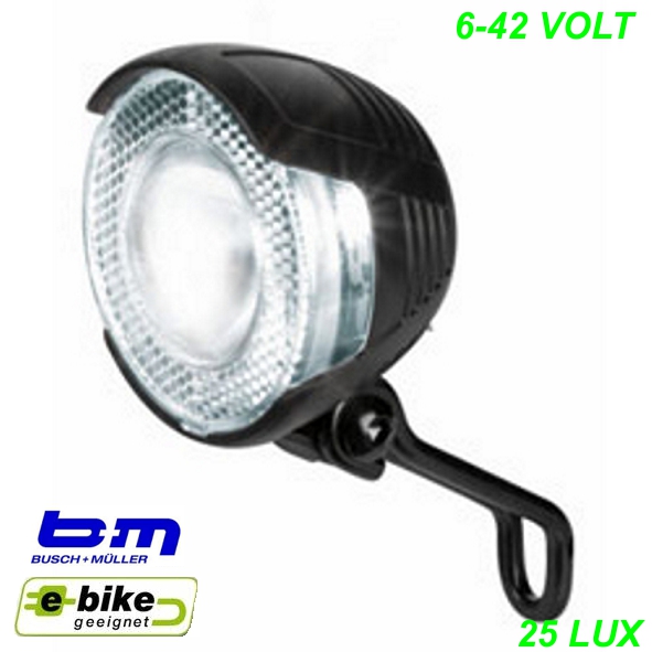 E-Bike LED Scheinwerfer Lumotec IQ LYT 6-42V Mountain Bike Fahrrad Velo Teile Ersatzteile Parts Shop Schweiz