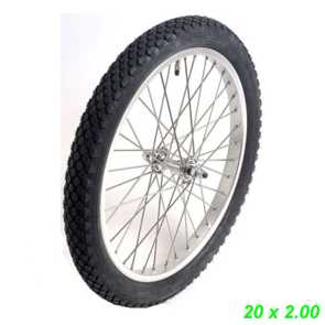 Anhänger Speichenrad 20 x 2.00 Achse  9.5 mm mit Bereifung E- Mountain Bike Fahrrad Velo Shop kaufen Schweiz