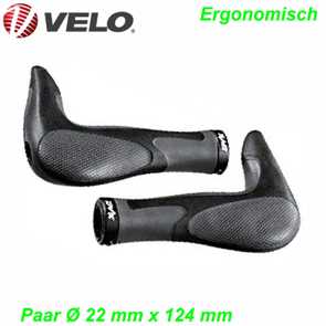 VELO Griffe Ergonomisch mit Lenkerhorn E- Mountain Bike Fahrrad Velo Shop kaufen bestellen Schweiz