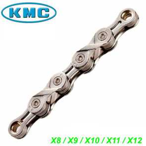 KMC Kette silber X8 X9 X10 X11-73  1/2 x 11/128 / 3/32 E- Mountain Bike Fahrrad Velo Shop kaufen Schweiz