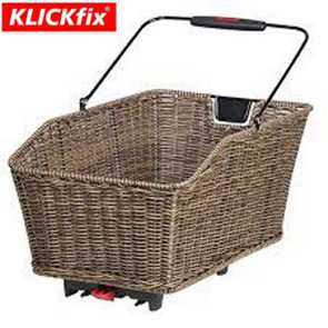 Einkaufskorb Einkauskrbli Korb Krbli Ratan zu Racktime Klickfix Klick-Fix Klick Fix Elekro E- bike Mountainbike Fahrrad Velo Ersatzteile Shop Jeker Balsthal Schweiz