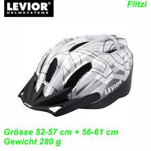 Helm LEVIOR Flitzi anthrazit schwarz Mountain Bike Fahrrad Velo Teile Ersatzteile Parts Shop kaufen Schweiz