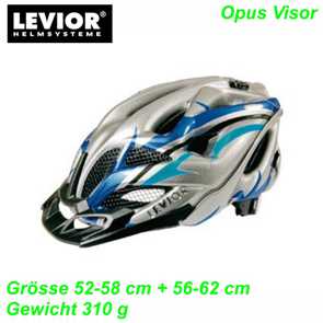 Helm LEVIOR Opus Visor anthrazit blau Mountain Bike Fahrrad Velo Teile Ersatzteile Parts Shop kaufen Schweiz