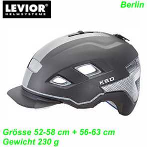 Helm LEVIOR Berlin schwarz anthrazit Mountain Bike Fahrrad Velo Teile Ersatzteile Parts Shop kaufen Schweiz