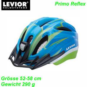 Helm LEVIOR Primo reflex blau grün matt Mountain Bike Fahrrad Velo Teile Ersatzteile Parts Shop kaufen Schweiz