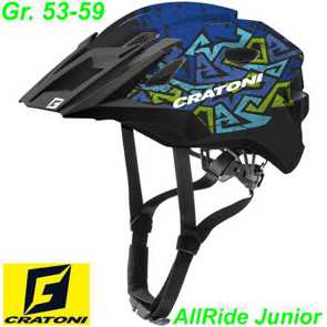 Fahrradhelm Cratoni AllRide JR.(MTB) wild/blau matt Ersatzteile Balsthal