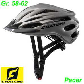 Fahrradhelm Cratoni Pacer (MTB) anthrazit matt Ersatzteile Balsthal