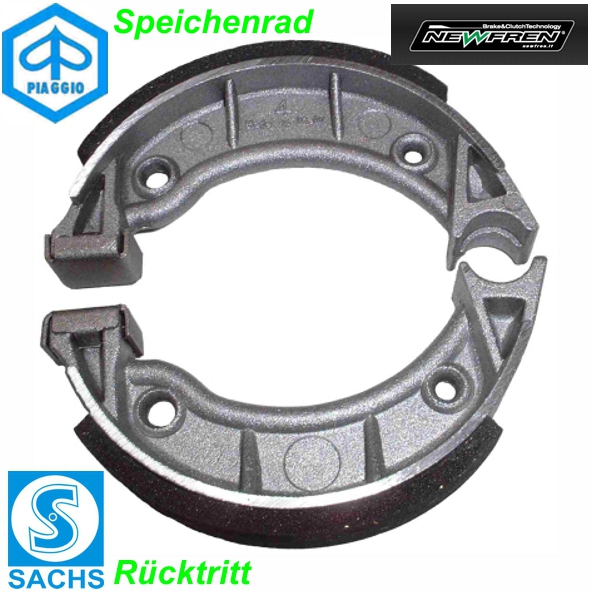 Mofa Bremsbacke Sachs Puch Rcktritt Newfren GF.0151 AZ153 per Paar Mofa Shop kaufen