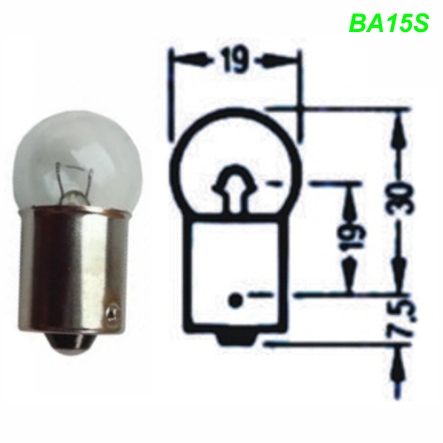 Glhlampe Glhbirne BA15S 6 / 12 Volt 5 / 10 / 15 / 21 Watt Mofa Shop kaufen