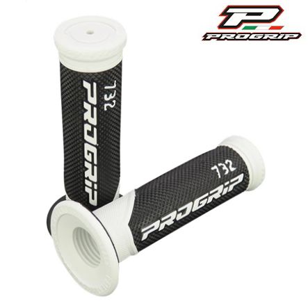 Mofa Griffe ProGrip 732-298 weiss � 22 / 24 mm per Paar Ersatzteile Balsthal