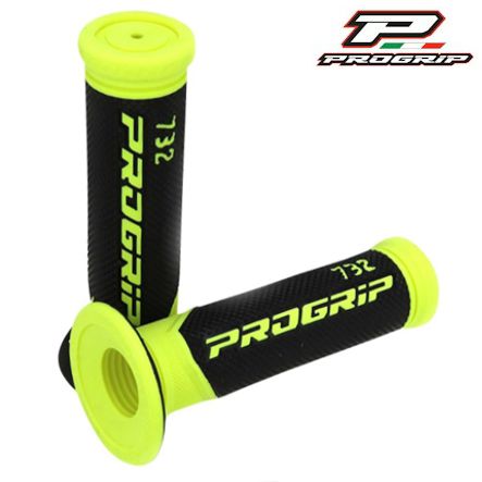 Mofa Griffe ProGrip 732-298 gelb � 22 / 24 mm per Paar Ersatzteile Balsthal