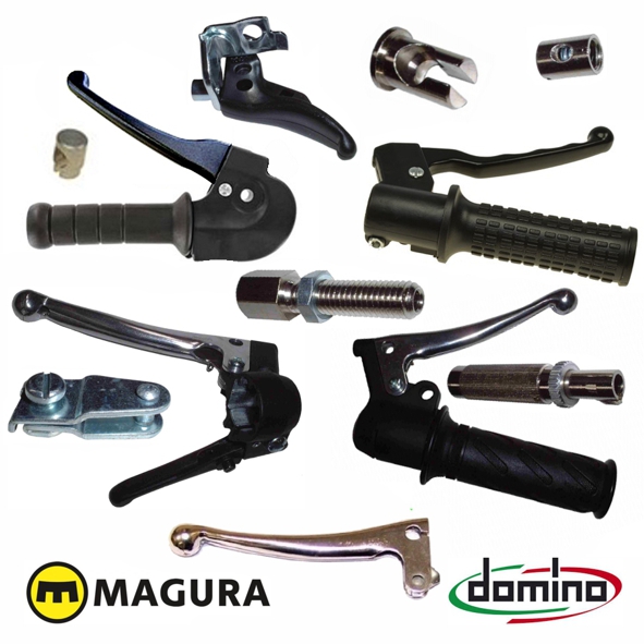 Magura Domino Gasdrehgriff Brems Dekohebel Doppelhebel Bremshebel Dekohebel Schraubnippel KlemmschraubeMofa Tffli Shop kaufen Schweiz