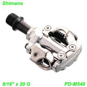 Shimano Pedal PD-M520 9/16 x 20G CR-MO Ersatzteile Shop kaufen Schweiz E- Mountain Bike Fahrrad Velo