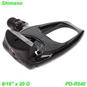 Shimano Pedal Clipless PD-R540 SPD-SL 9/16 x 20G Ersatzteile Shop kaufen Schweiz E- Mountain Bike Fahrrad Velo